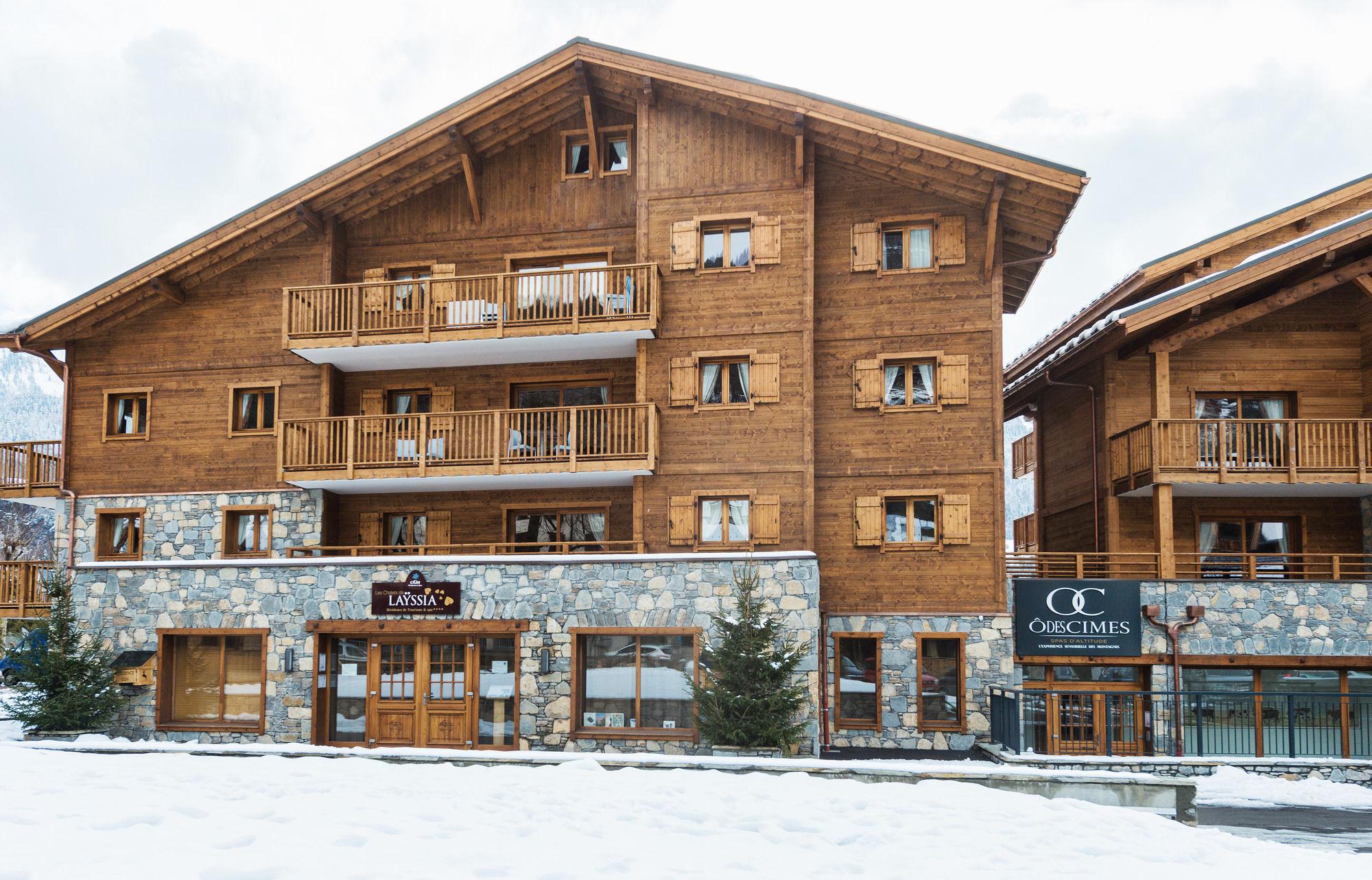 Cgh Residence Boutique Les Chalets De Layssia Samoëns Dış mekan fotoğraf